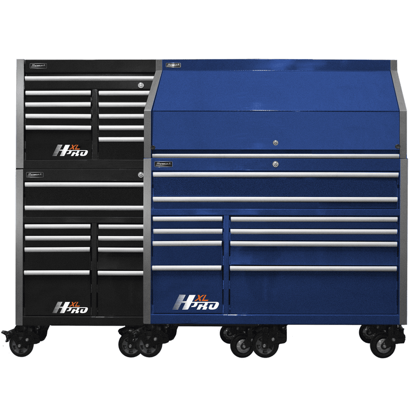 Homak | 60” Big Dawg HXL Pro Series Roller Cabinet with Stainless Steel Top