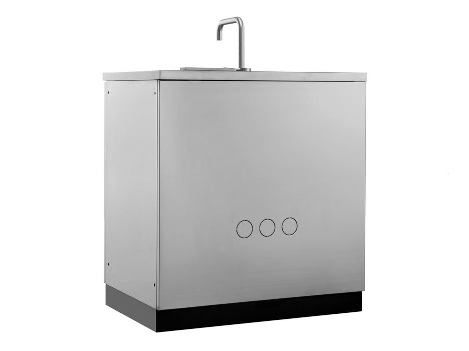 NewAge | Outdoor Kitchen Stainless Steel Sink Cabinet