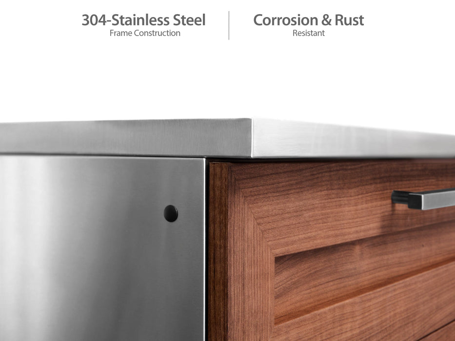 NewAge | Outdoor Kitchen Stainless Steel 3-Drawer Cabinet