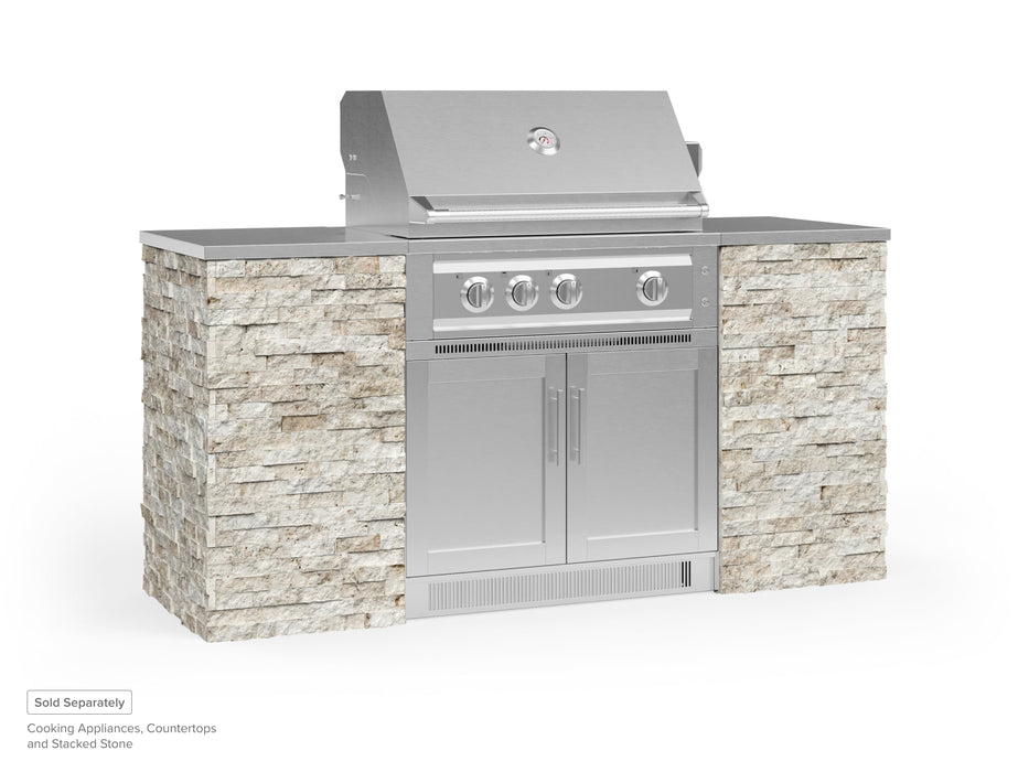 NewAge | Outdoor Kitchen Signature Series 4 Piece Cabinet Set with Grill Cabinet