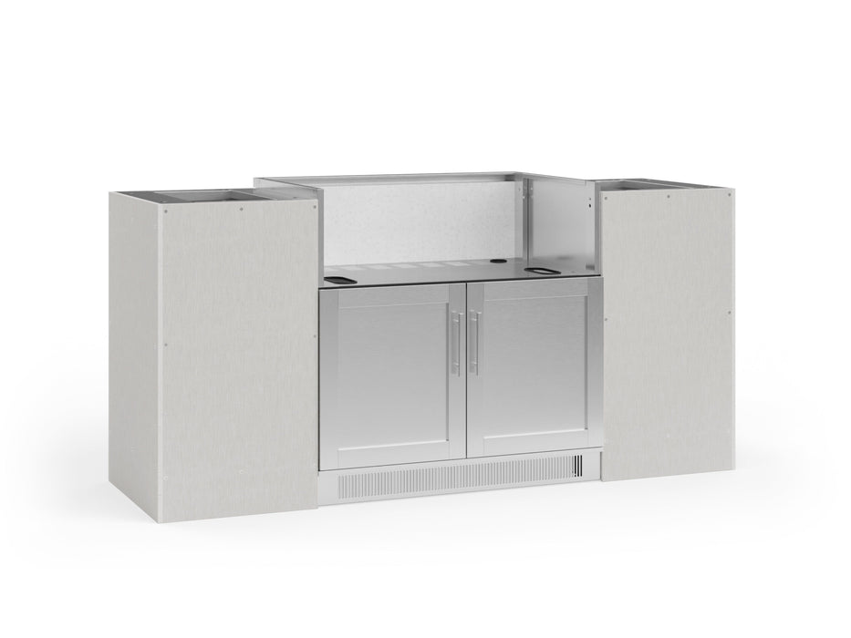 NewAge | Outdoor Kitchen Signature Series 4 Piece Cabinet Set with Grill Cabinet