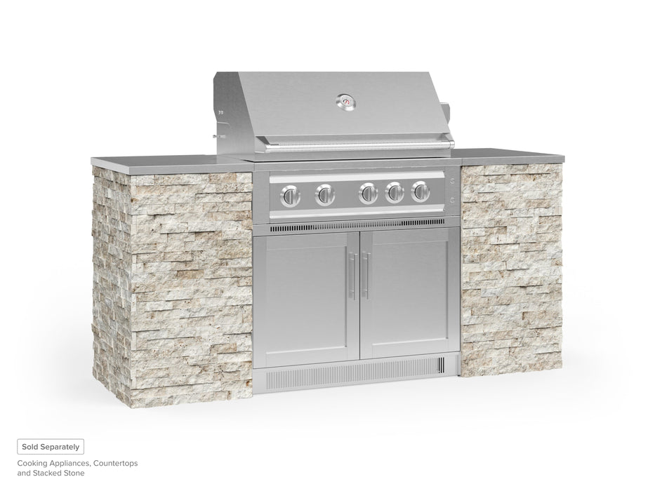 NewAge | Outdoor Kitchen Signature Series 4 Piece Cabinet Set with Grill Cabinet