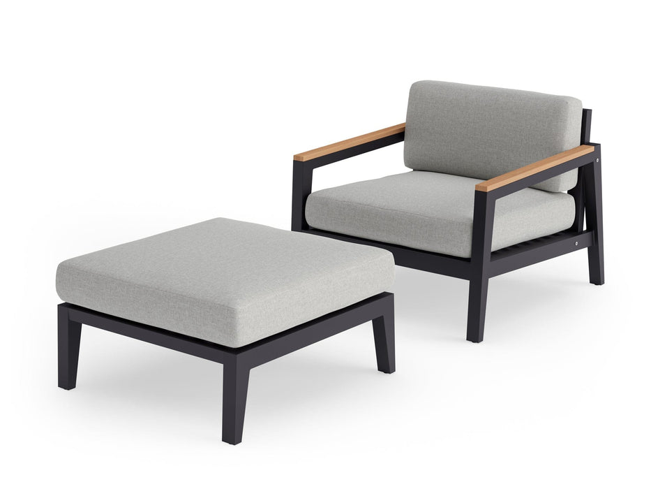 NewAge | Rhodes Chat Chair with Ottoman