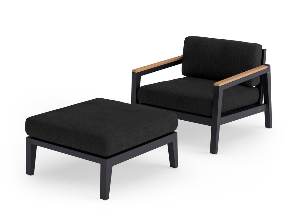 NewAge | Rhodes Chat Chair with Ottoman