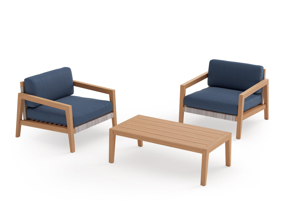 NewAge | Lakeside 2 Seater Chat Set with Coffee Table