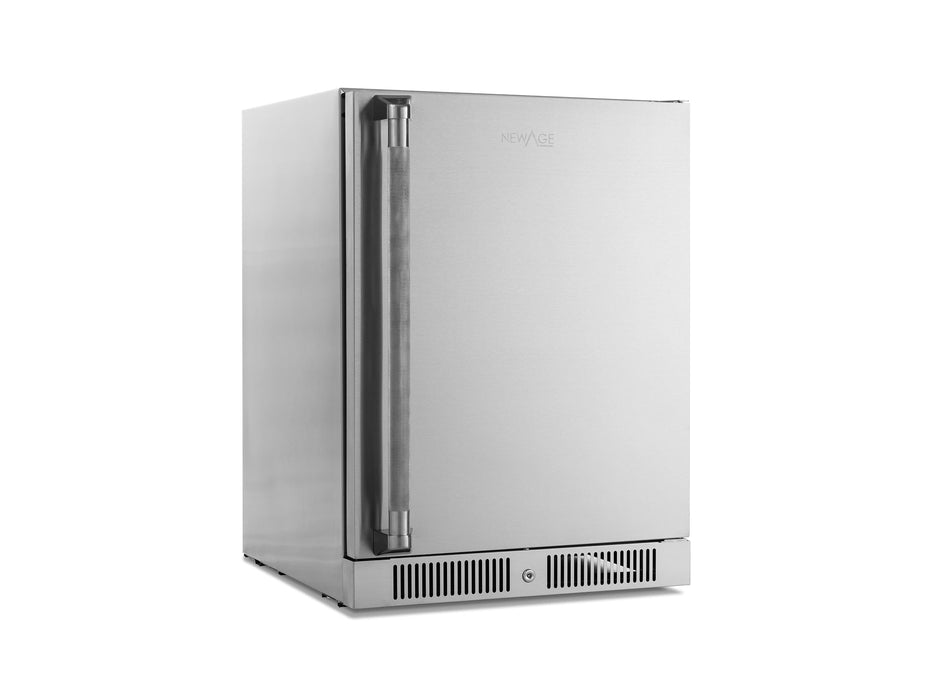 NewAge | 24 in. Under-Counter Fridge with Stainless Steel Door