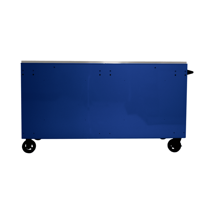 Homak | 72” RS Pro Series 16 Drawer Roller Cabinet with Stainless Steel Top