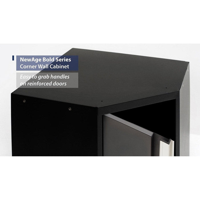 NewAge Bold Series Corner Wall Cabinet