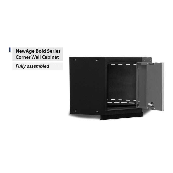 NewAge Bold Series Corner Wall Cabinet