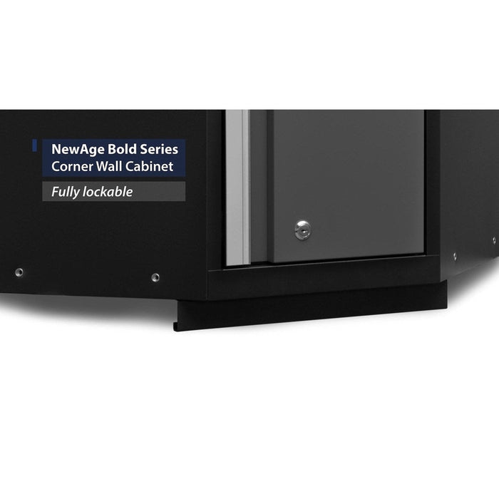 NewAge Bold Series Corner Wall Cabinet