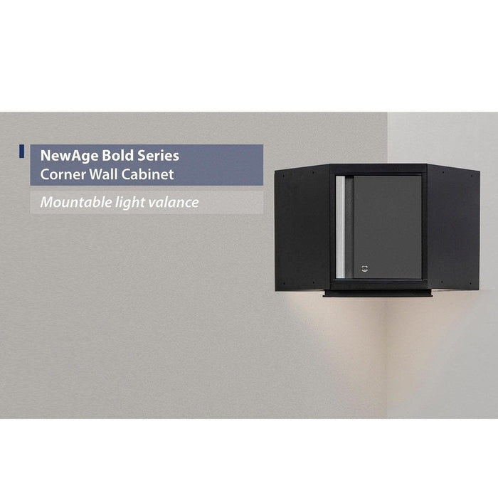 NewAge Bold Series Corner Wall Cabinet