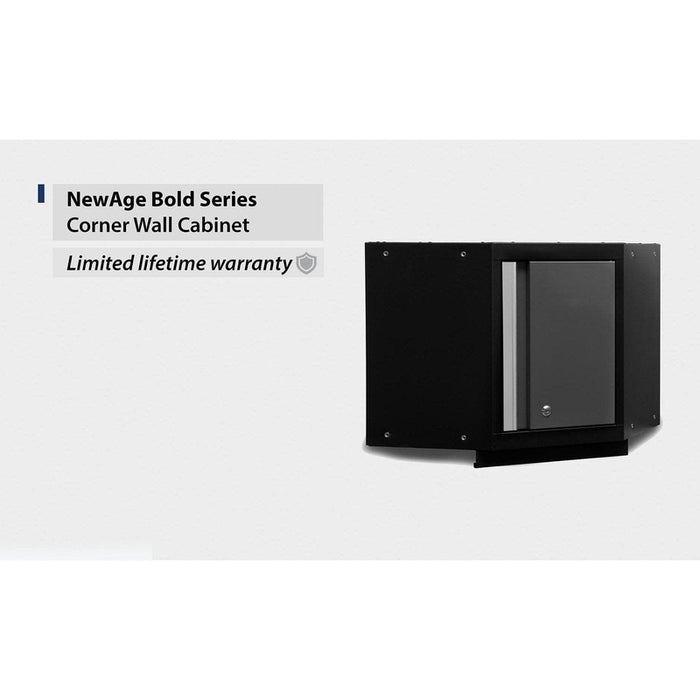 NewAge Bold Series Corner Wall Cabinet