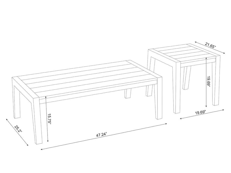 NewAge | Rhodes Coffee Table and Side Table