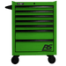 Forest Green Homak 27” RS Pro Series 7 Drawer Roller Cabinet
