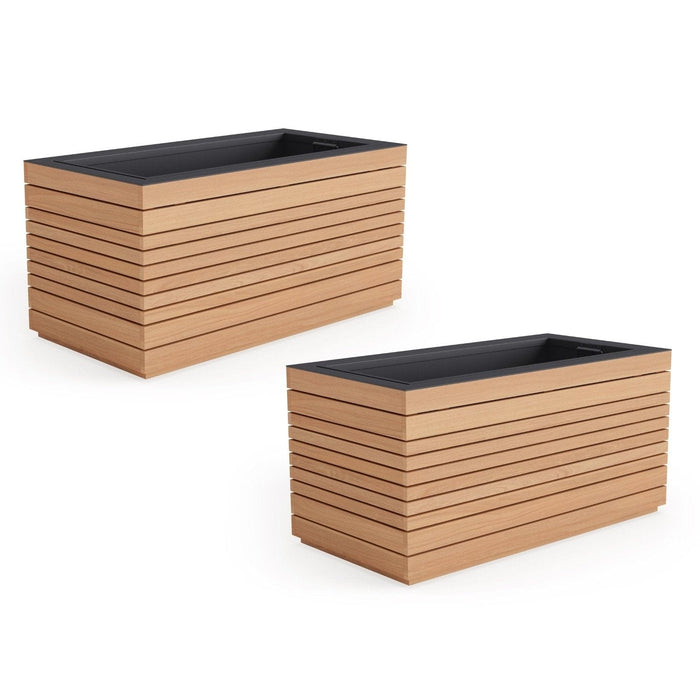 NewAge | Rhodes Rectangular Planter (Set of 2)