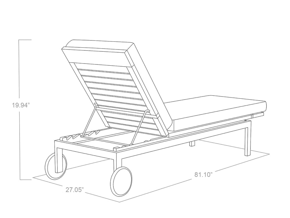 NewAge | Monterey Chaise Lounges