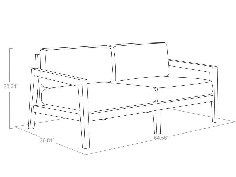 NewAge | Lakeside 2 Seater Loveseat