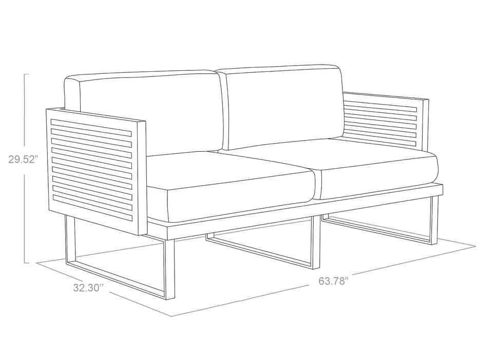 NewAge | Monterey 2 Seater Loveseat