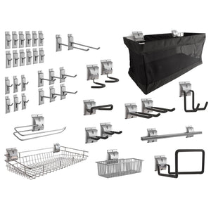 NewAge 40-Piece Slatwall Accessory Kit-