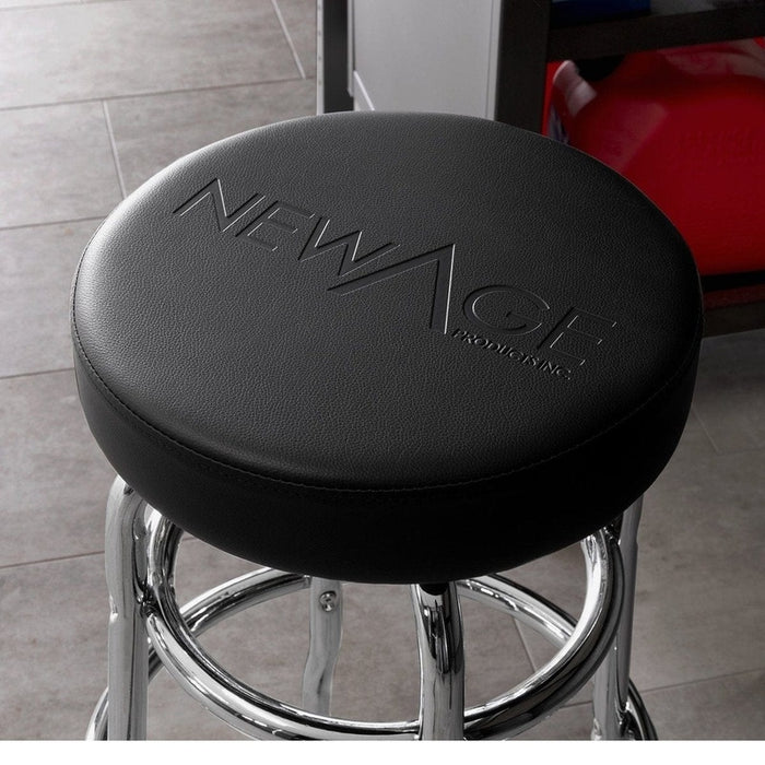 NewAge Garage Stool - Functional and comfortable swivel top
