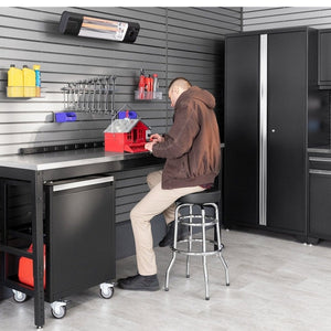 NewAge Garage Stool-Supports up to 265 lbs.