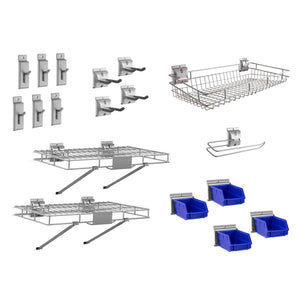 NewAge Home & Laundry Slatwall Hook Kit-