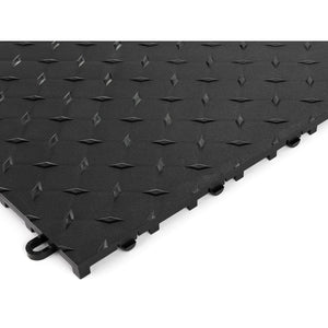 NewAge Polypropylene Garage Flooring Tiles (48-Pack)- close view