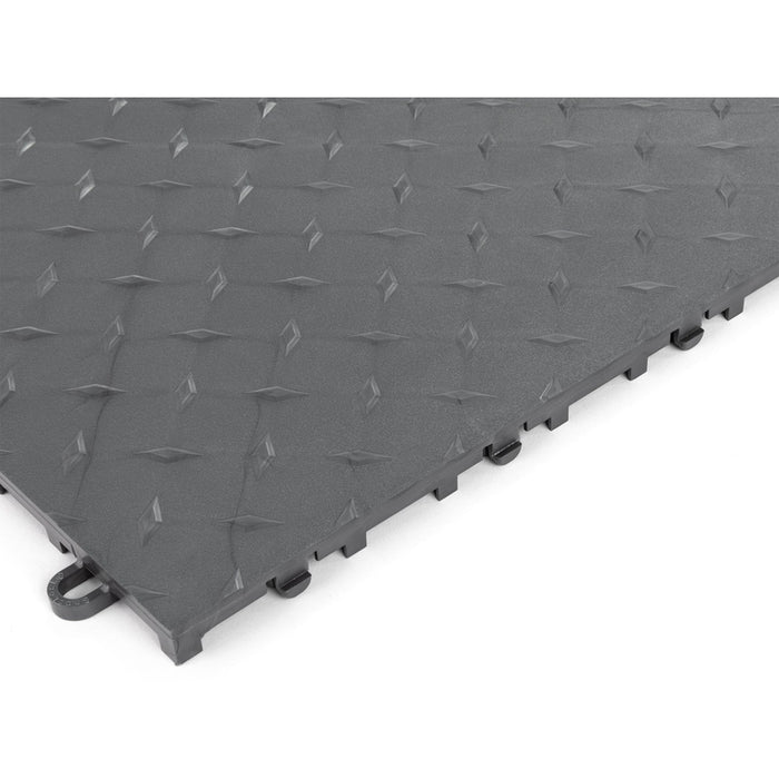 NewAge Polypropylene Garage Flooring Tiles (48-Pack)-close view