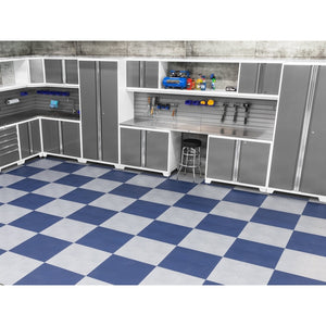 NewAge Polypropylene Garage Flooring Tiles (48-Pack) lifestyle