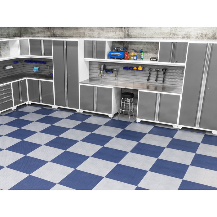 NewAge Polypropylene Garage Flooring Tiles (48-Pack) lifestyle
