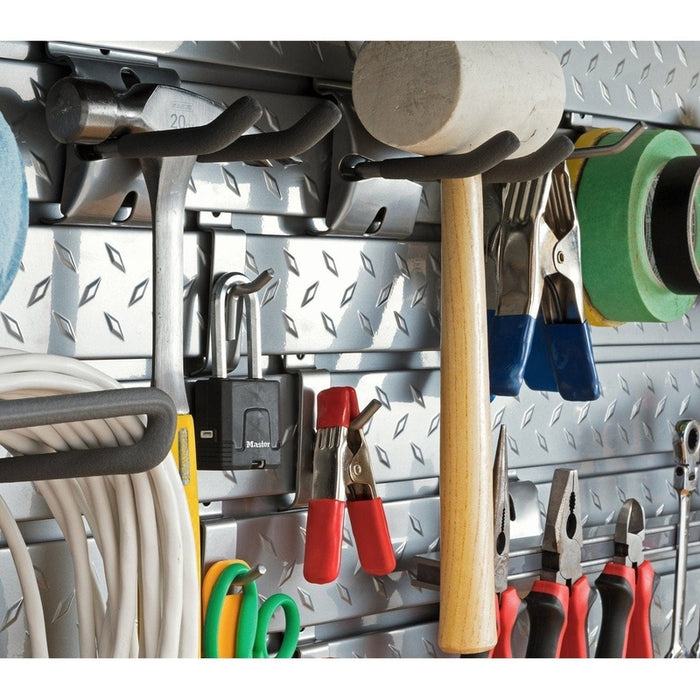 NewAge Steel Slatwall 20-Piece Accessory Kit-
