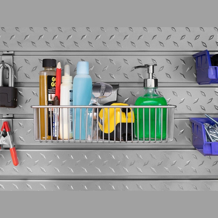NewAge Steel Slatwall 20-Piece Accessory Kit-