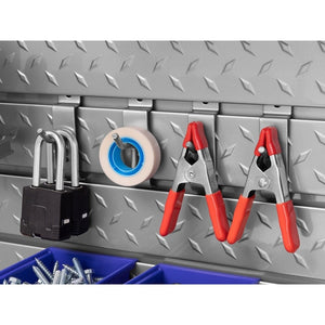 NewAge Steel Slatwall 20-Piece Accessory Kit-