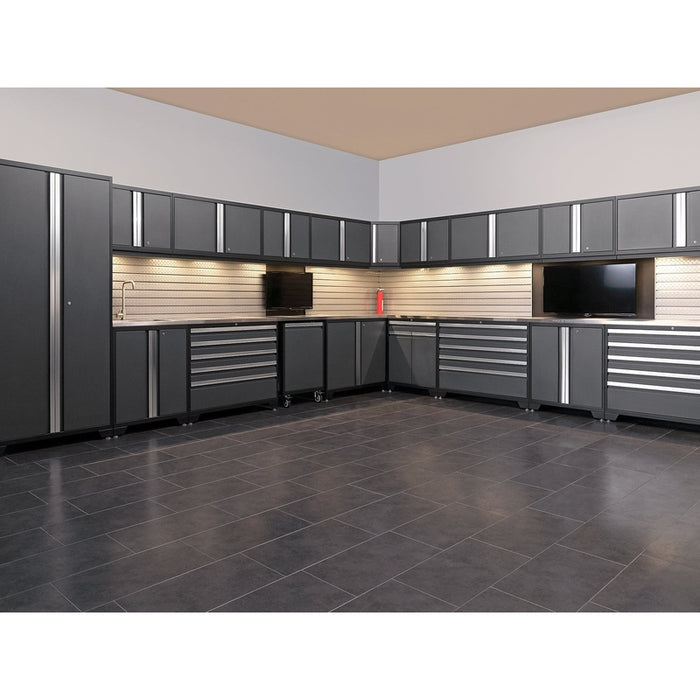 NewAge Stone Composite LVT 1000 sq. ft. Flooring Kit-slate