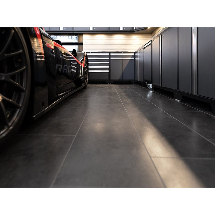 NewAge Stone Composite LVT 1000 sq. ft. Flooring Kit-slate