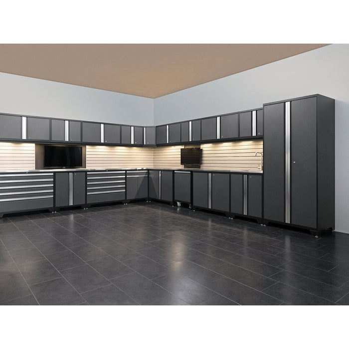NewAge Stone Composite LVT 1000 sq. ft. Flooring Kit-slate