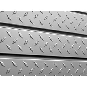 NewAge Pro Series Diamond Plate Slatwall Backsplash-