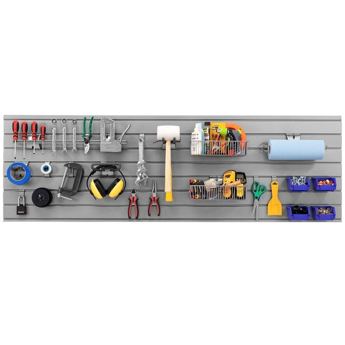 NewAge Steel Slatwall 20-Piece Accessory Kit-