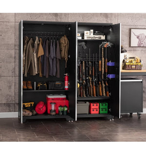 NewAge 36 in. Secure Gun Cabinet with Accessories-