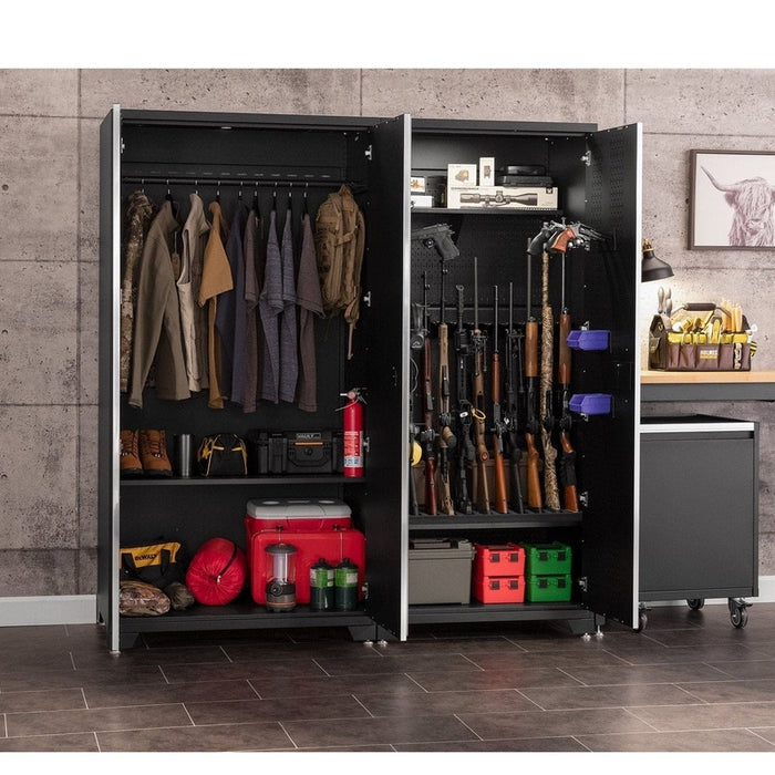 NewAge 36 in. Secure Gun Cabinet with Accessories-