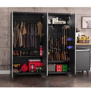 NewAge 36 in. Secure Gun Cabinet with Accessories-