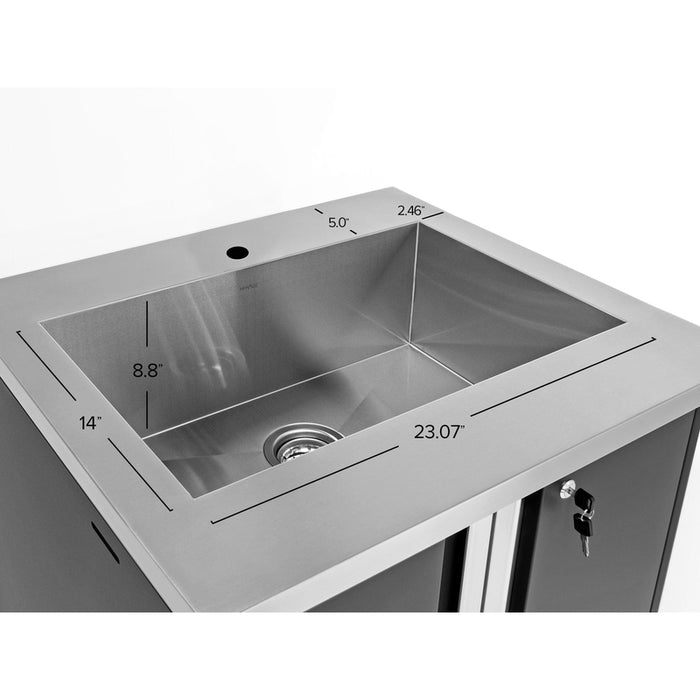 NewAge Pro Series 28 in. Sink Cabinet without Faucet-