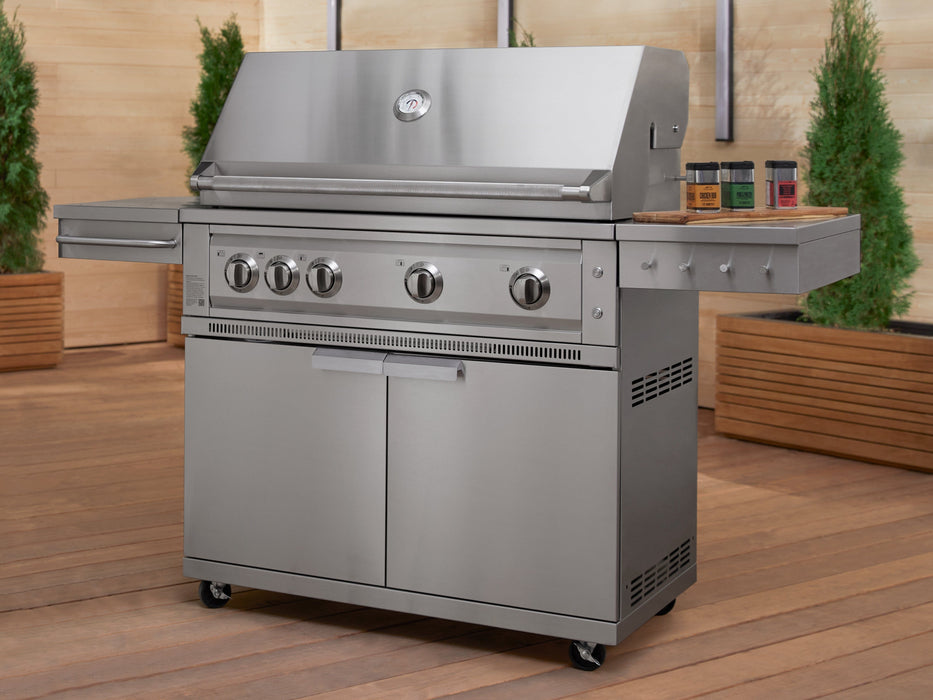 NewAge | Outdoor Kitchen Grill Cart with Platinum Grill