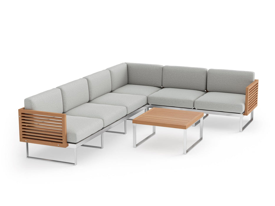 NewAge | Monterey 6 Seater Sectional with Coffee Table