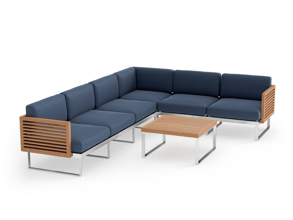 NewAge | Monterey 6 Seater Sectional with Coffee Table