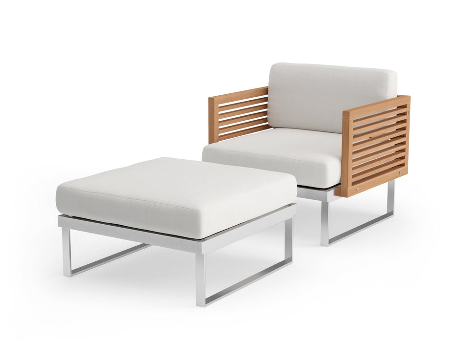 NewAge | Monterey Chat Chair with Ottoman