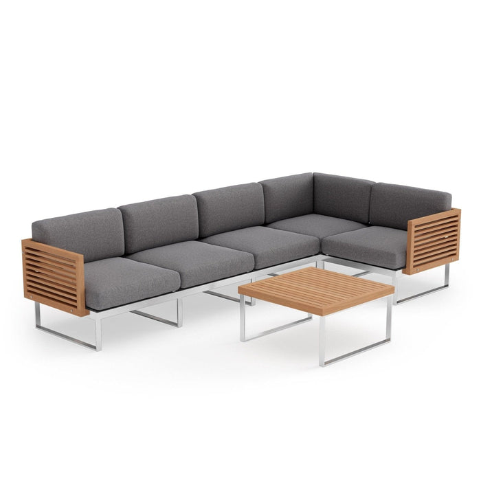 NewAge | Monterey 5 Seater Sectional with Coffee Table