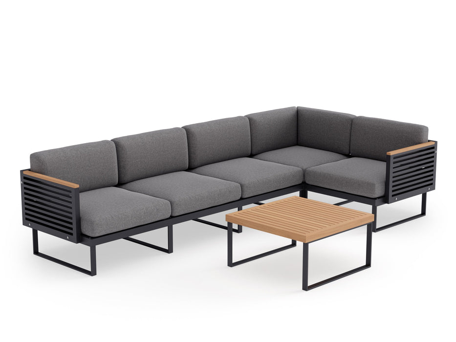 NewAge | Monterey 5 Seater Sectional with Coffee Table