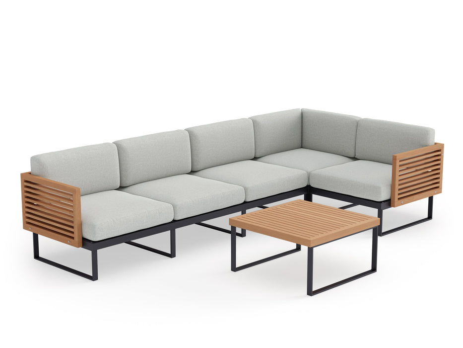 NewAge | Monterey 5 Seater Sectional with Coffee Table