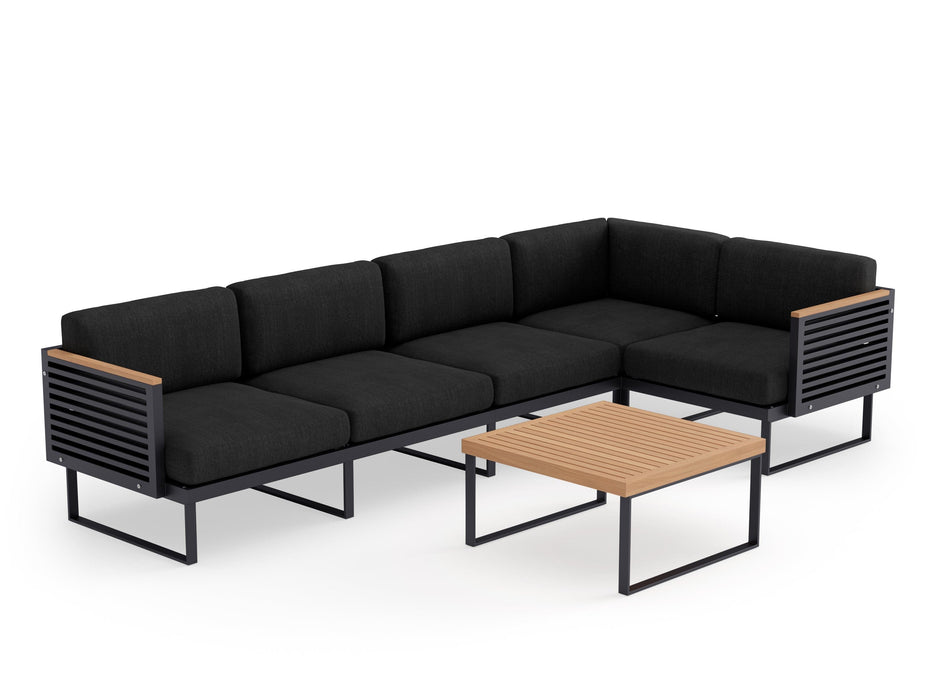 NewAge | Monterey 5 Seater Sectional with Coffee Table